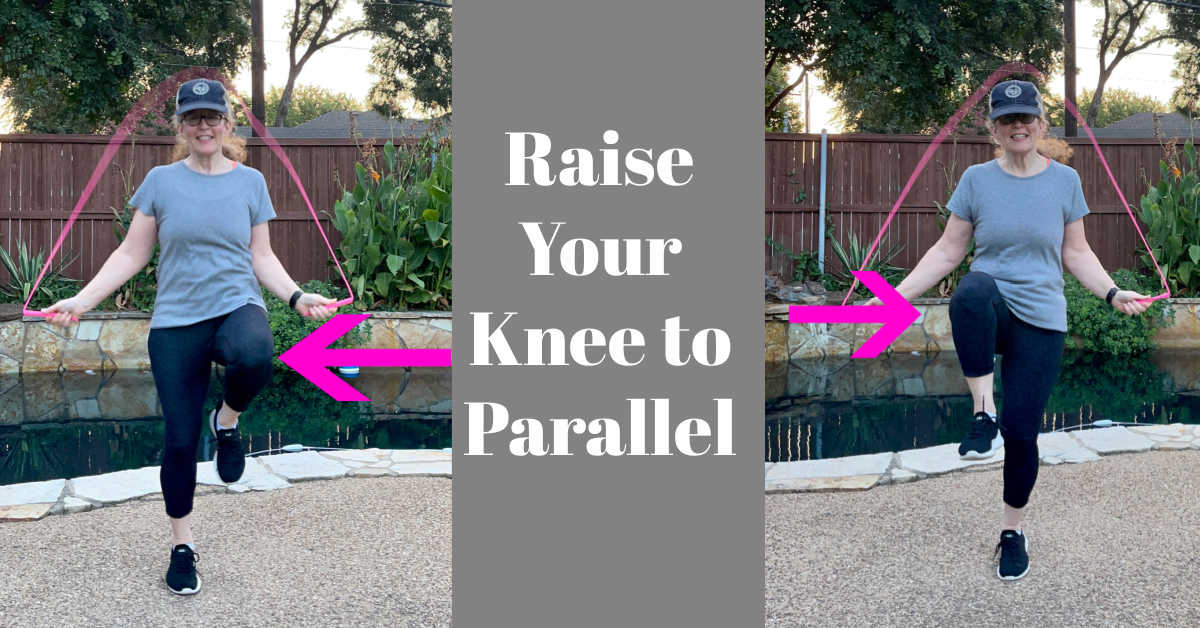 Jump Rope Skills Tutorials for Beginners High Knees